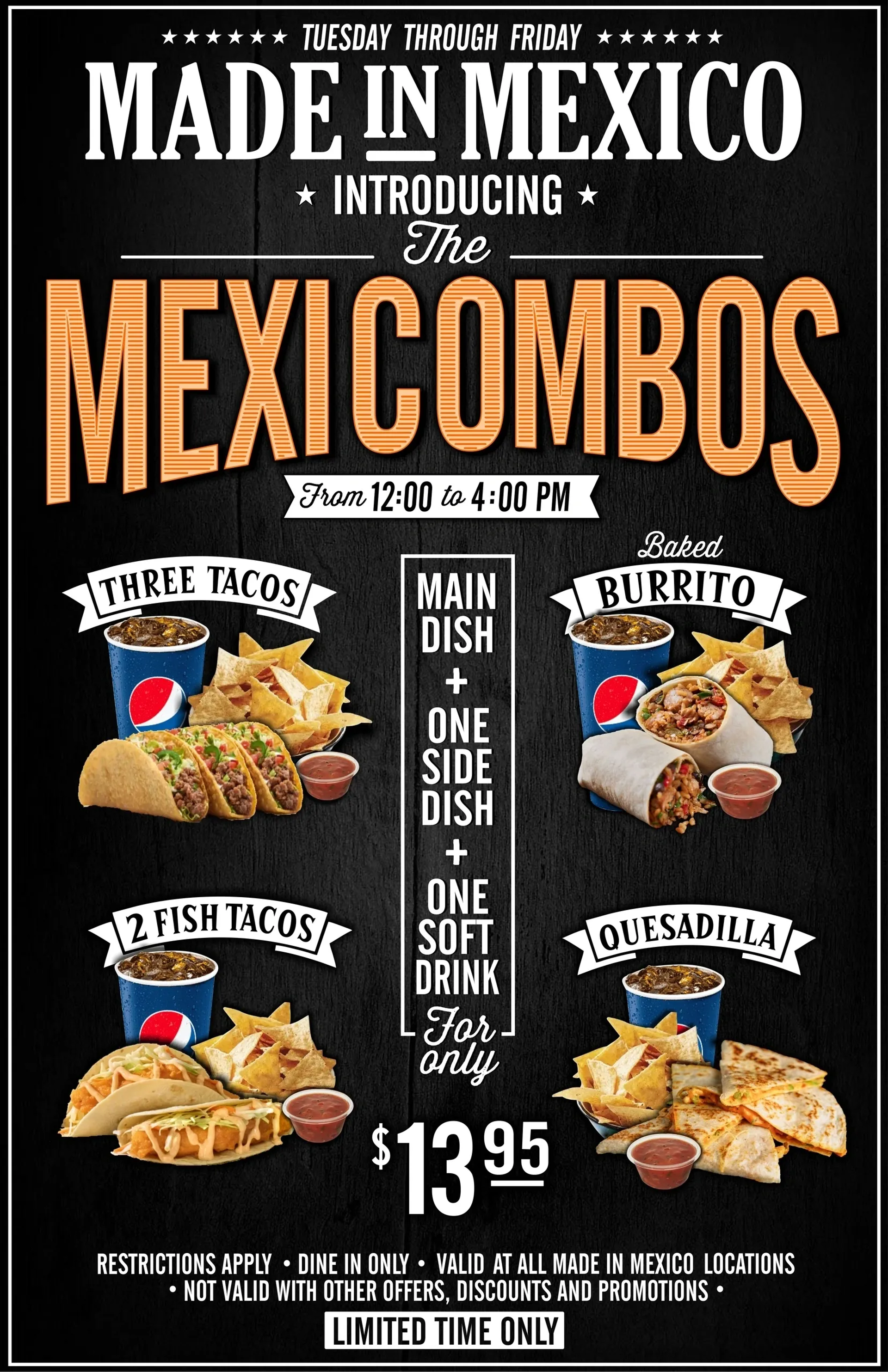 Mexicombos lunch