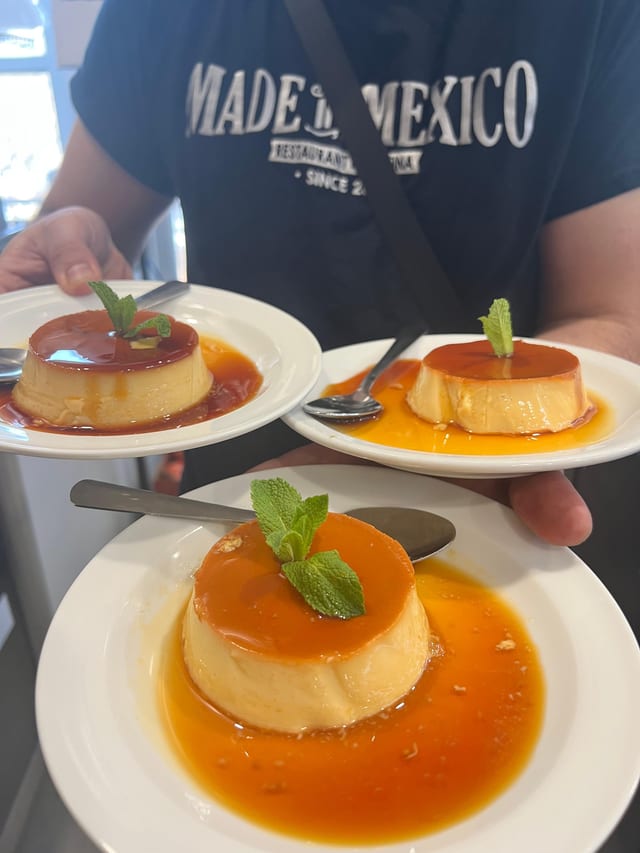 Mexican Flan.