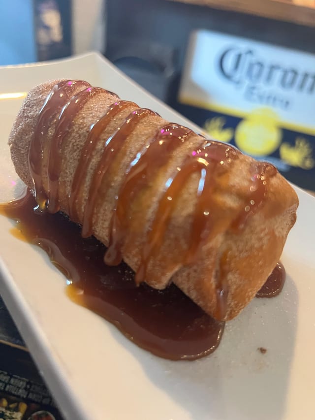 Cheesecake Chimichanga.