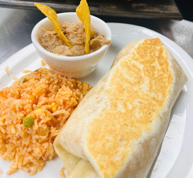 Grilled Burrito.