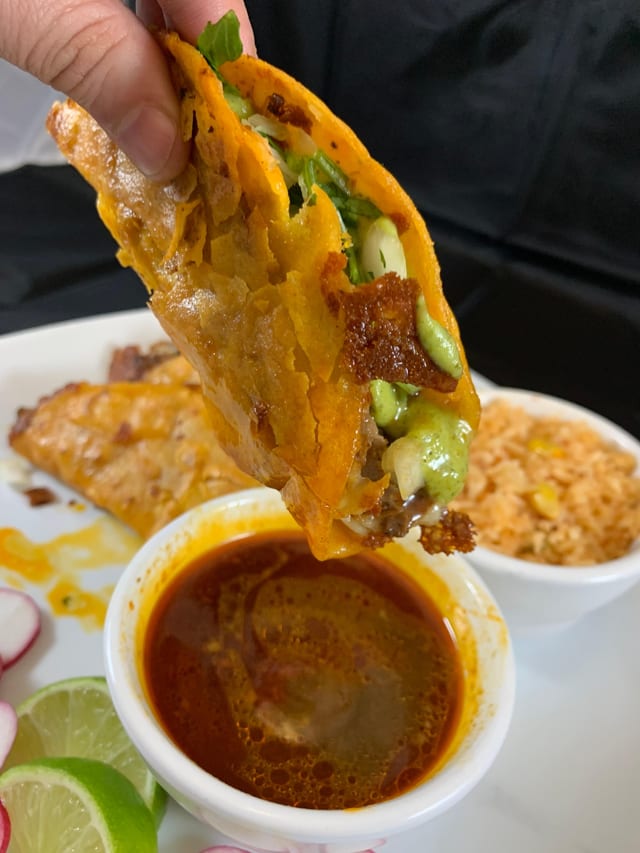 Extra Birria Taco.