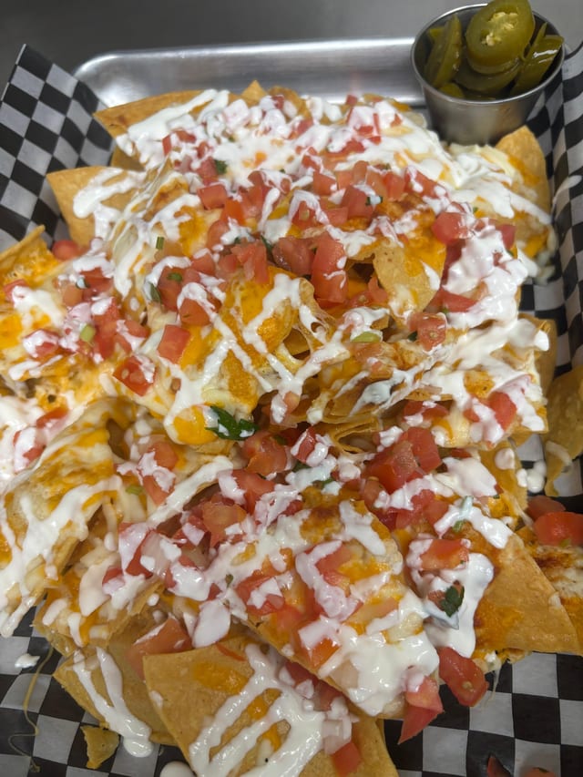 Cheese Nachos.