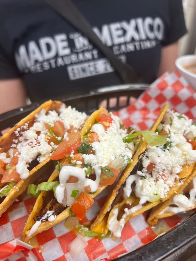 Tacos Dorados Beef.