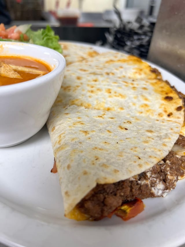 Gringa Quesadilla.