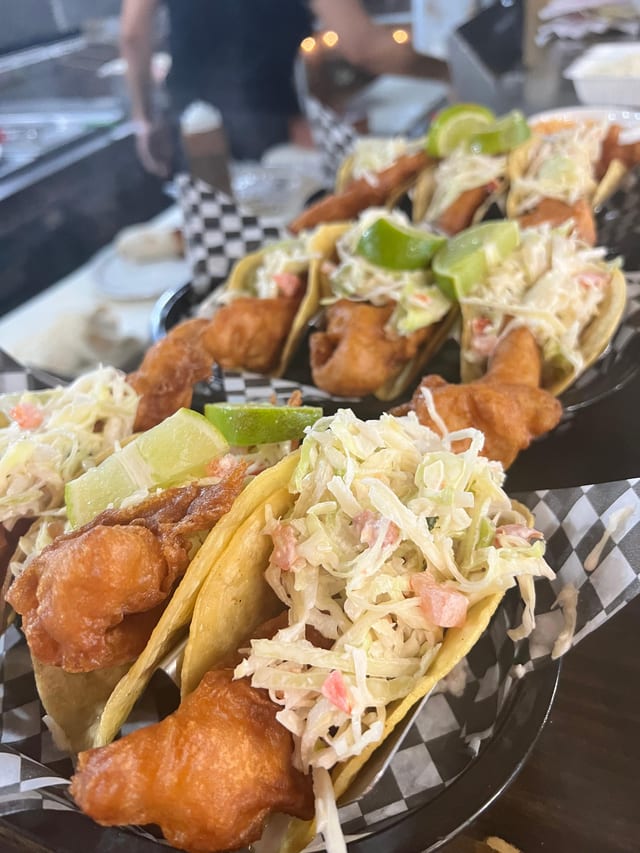 Extra Fish Taco.
